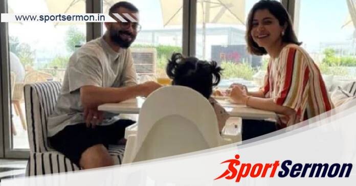 #TB Pic: Virat & Anushka with daughter enjoying breakfast!  