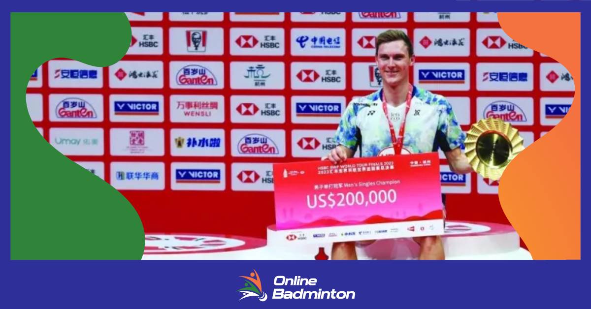 बैडमिंटन World Tour final में Viktor Axelsen की जीत  