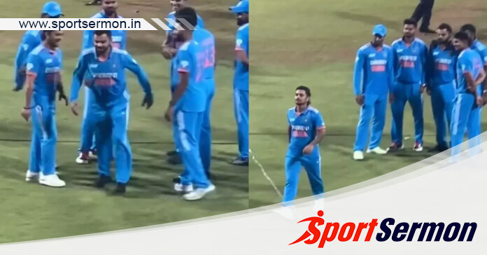 Virat Kohli & Ishan Kishan Engage in Mimicry Battle  