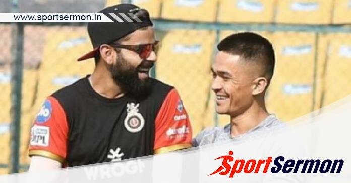 Inside Sunil Chhetri & Virat Kohli candid conversations  