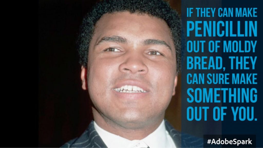 "I make medicine sick" 19 Inspiring Muhammad Ali Quotes  