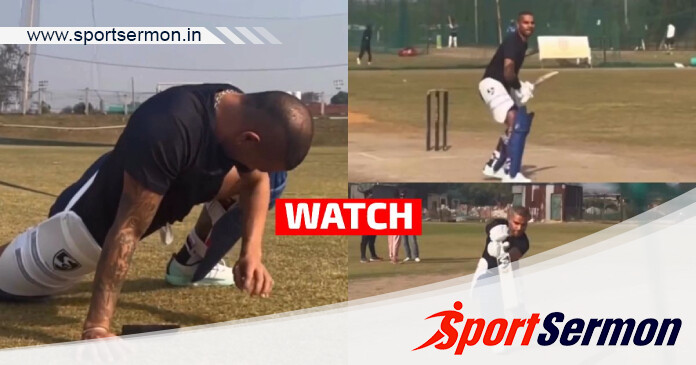 Watch: Shikhar Dhawan Returns To Practice For IPL 2024  