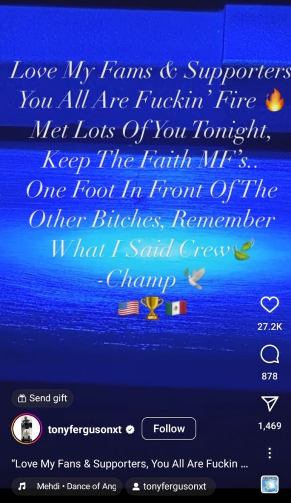 Tony Ferguson addresses retirement after loss at UFC 296  