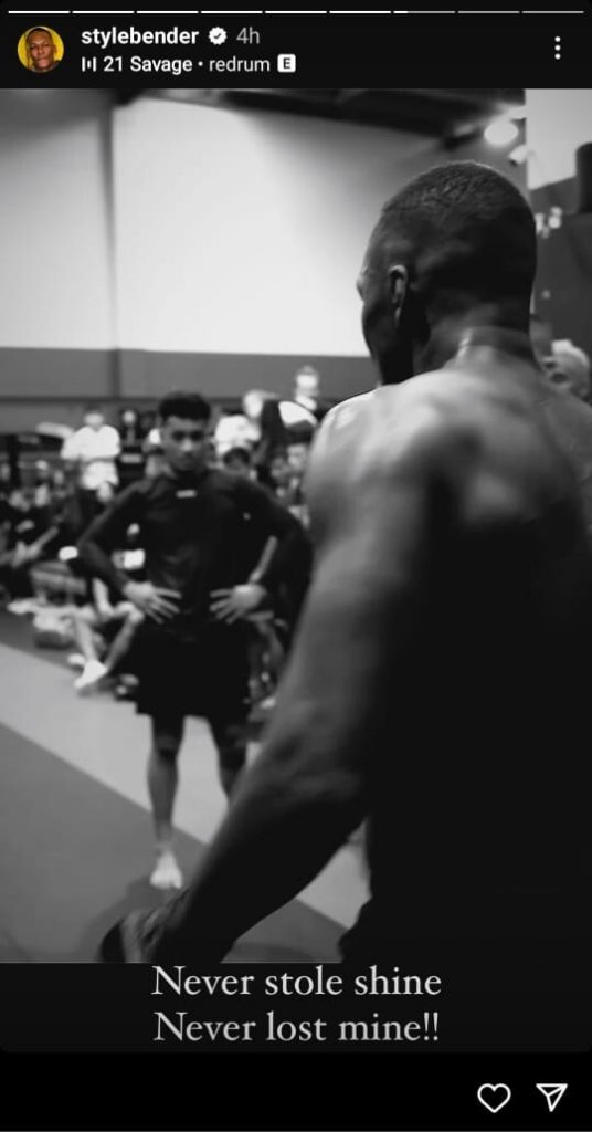 Adesanya's response to Dricus' call out following UFC 297  