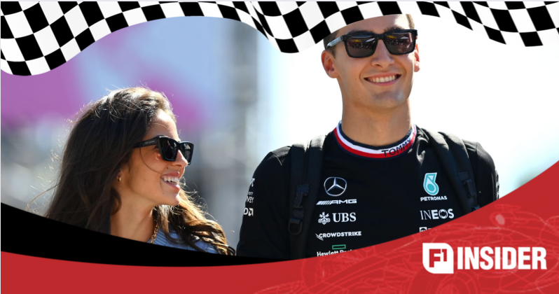 जॉर्ज रसेल की प्रेमिका कौन है?  