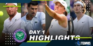 यहां देखें Wimbledon 2023 के पहले दिन की हाइलाइट्स  
