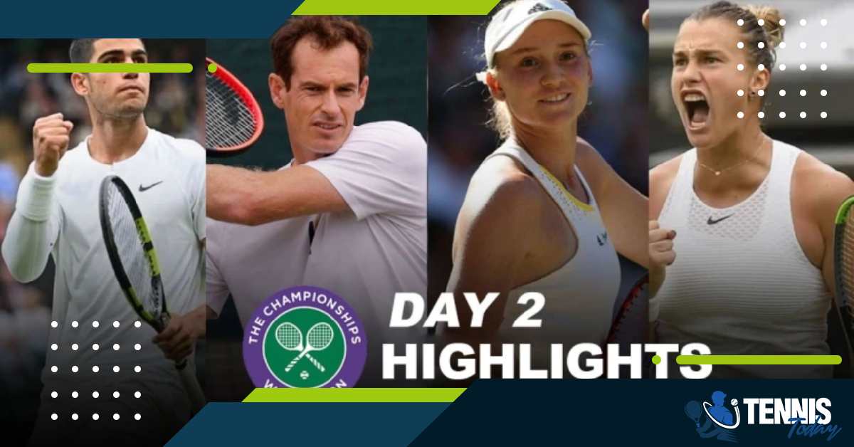 Wimbledon 2023:यहां देखें विंबलडन के दूसरे दिन की हाइलाइट्स  
