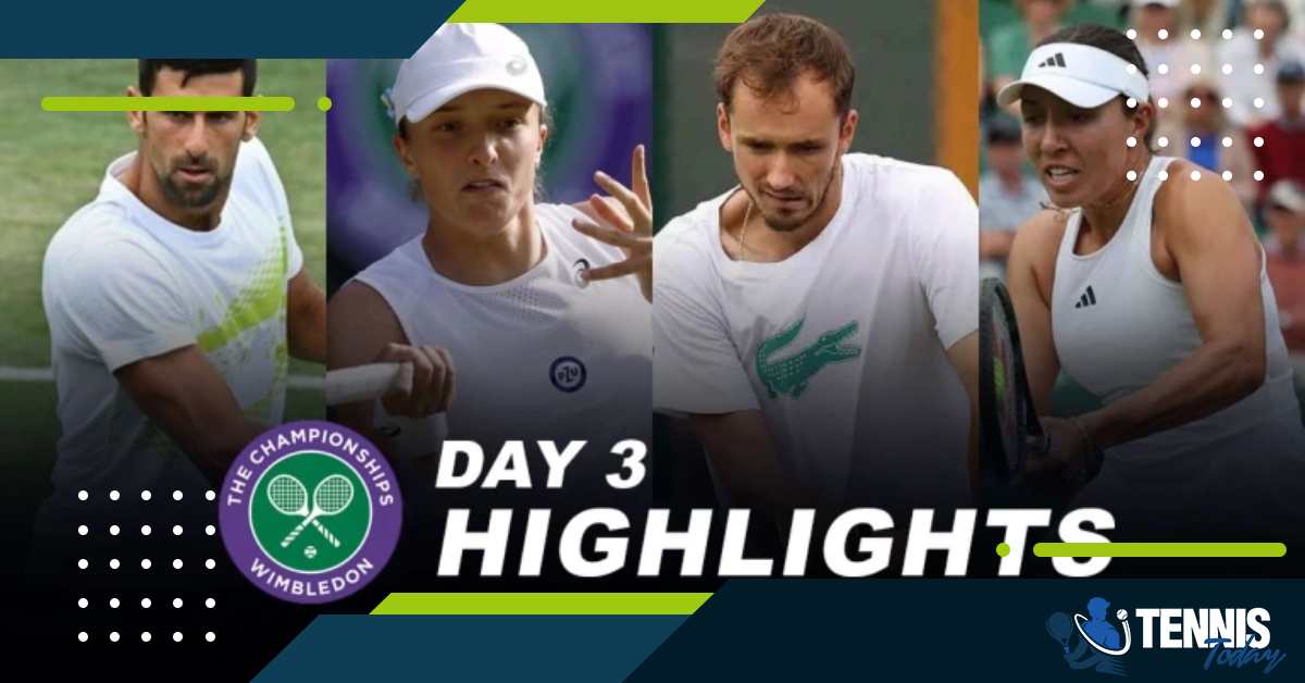 Wimbledon 2023:यहां देखें विंबलडन के तीसरे दिन की हाइलाइट्स  
