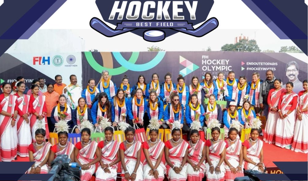 इटली महिला हॉकी टीम Olympic Qualifier के लिए रांची पहुंची  