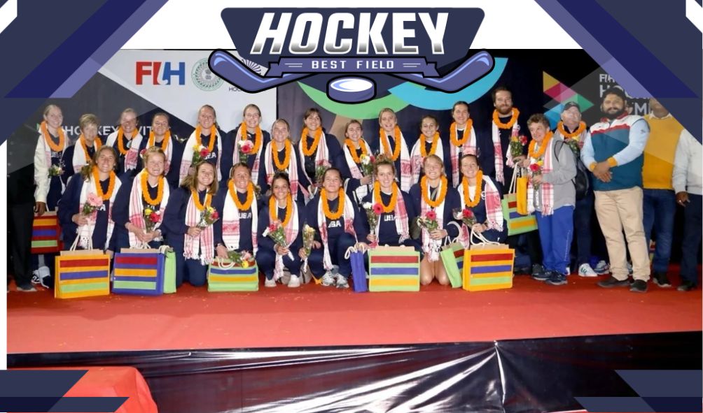 यूएसए महिला हॉकी टीम Olympic Qualifier के लिए पहुंची रांची  