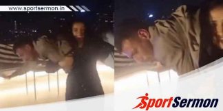 Sangeeta Phogat lifts cricketer Yuzi Chahal in viral video!  