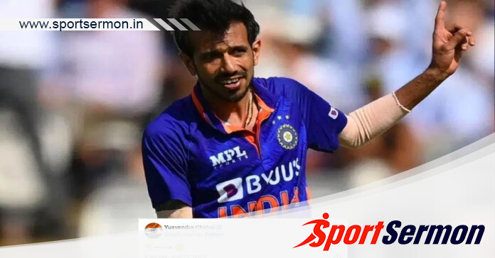 Chahal reacts after being axed from Asia Cup Squad  