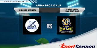 ZGS vs KZLS Live Score, Match 3rd, Ajman Pro T20 2023  