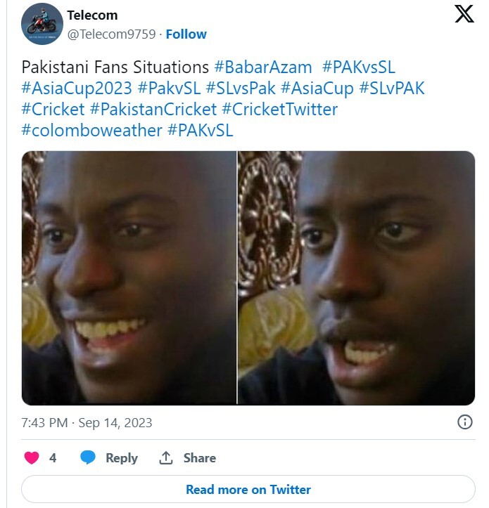 Dinuth Wellalage dismisses Babar Azam, fans troll PAK Skip  