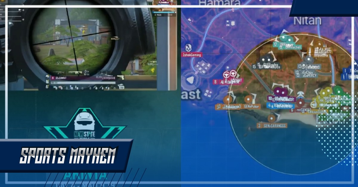 PUBG New State Battle Adda : लीग स्टेज की ओवरऑल स्टैंडिंग  