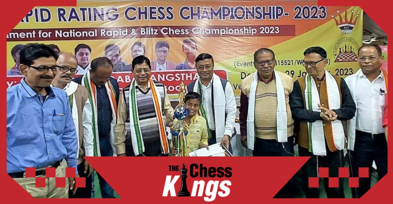 10 वर्षीय निलाद्री बनर्जी  बना पश्चिम बंगाल रैपिड चैंपियन  