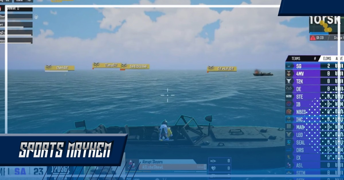 PMPL साउथ एशिया का पहला हफ्ता हुआ समाप्त , 4Mercial शीर्ष पर  