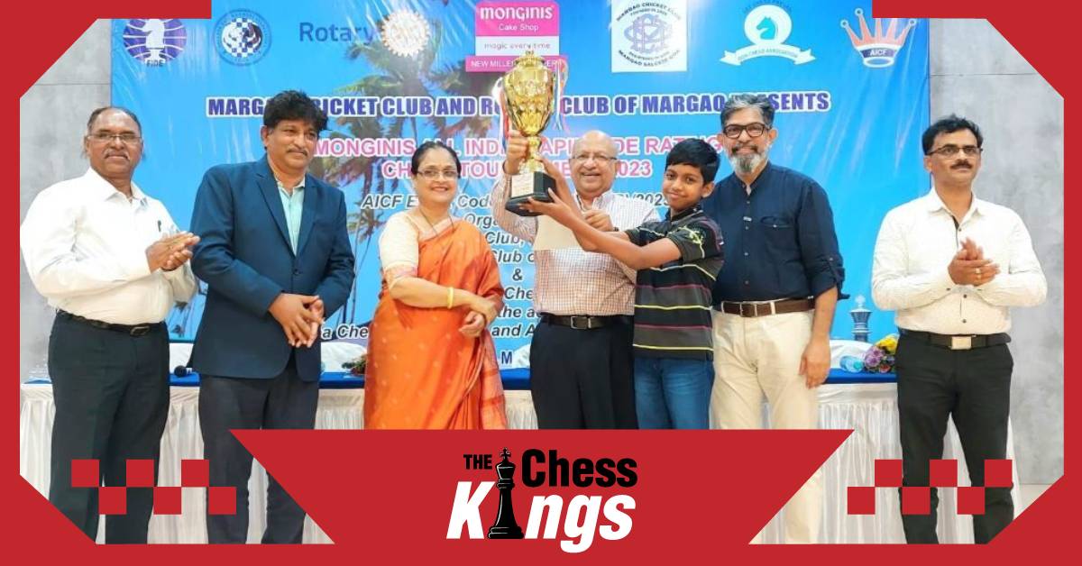 Monginis Rapid Rating Open 2023 एथन वाज़ ने जीता टूर्नामेंट  