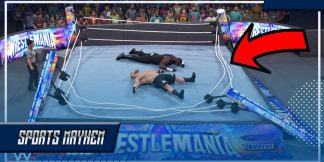 WWE 2K23 में wrestling रिंग कैसे तोड़े ?  