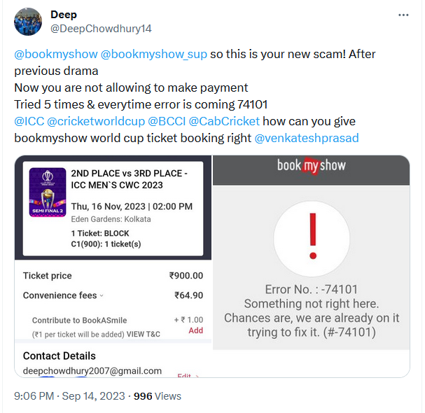 ENG vs NZ: 47,518 People Attended the CWC 2023 Opening Game  