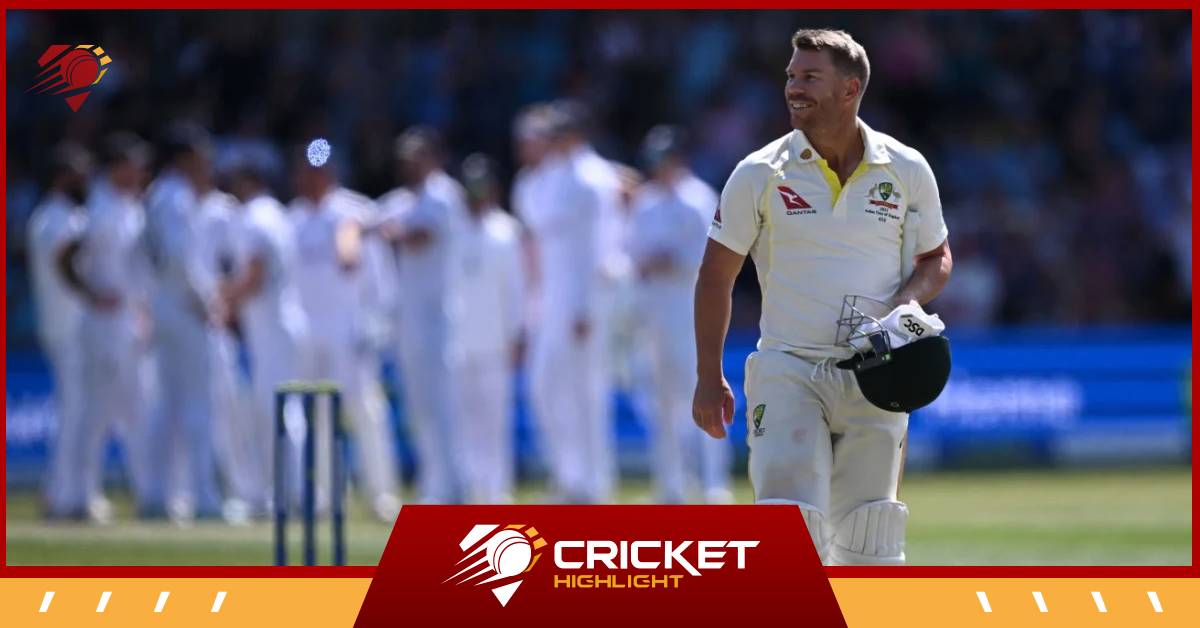 AUS vs PAK Test Match: AUS ने वॉर्नर पर भरोसा बरकरार रखा  