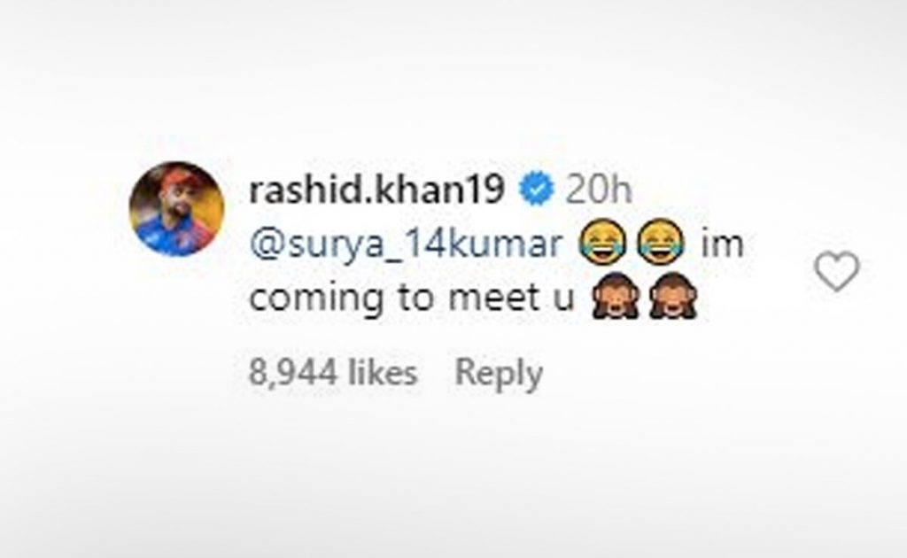 Suryakumar & Rashid's Bromance Goes Viral On Internet  