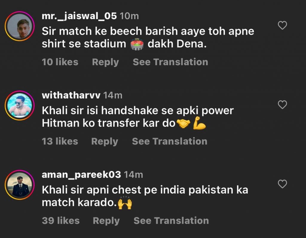 When Rohit Sharma Met The Great Khali   