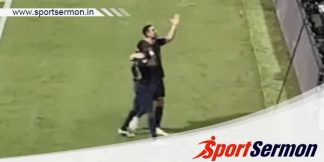 Footballer Ronaldo turns back on fans chanting 'Messi'  