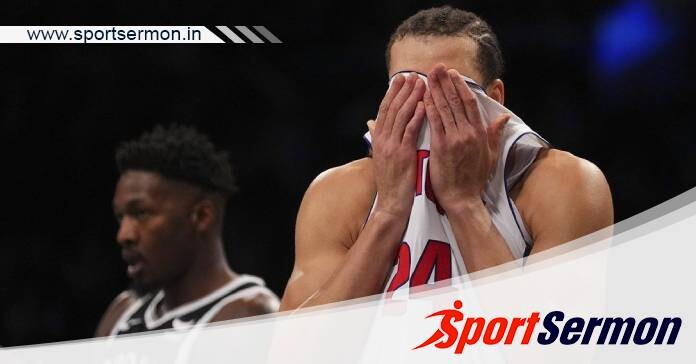 Detroit Pistons equal the record of 26 consecutive losses  