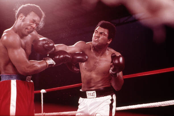 Ali vs Foreman, 1974's rope-a-dope in Rumble in the Jungle  