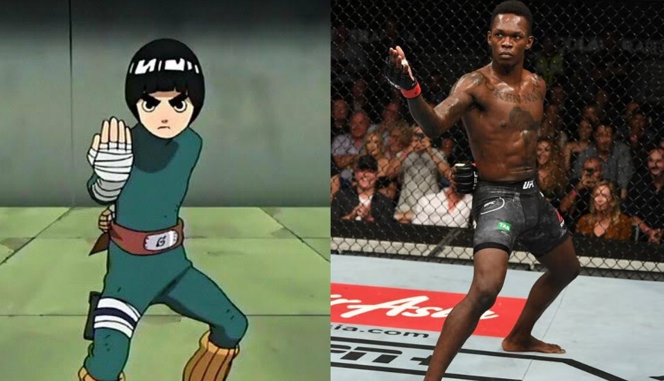 Israel Adesanya's anime references that drove Weebs crazy  