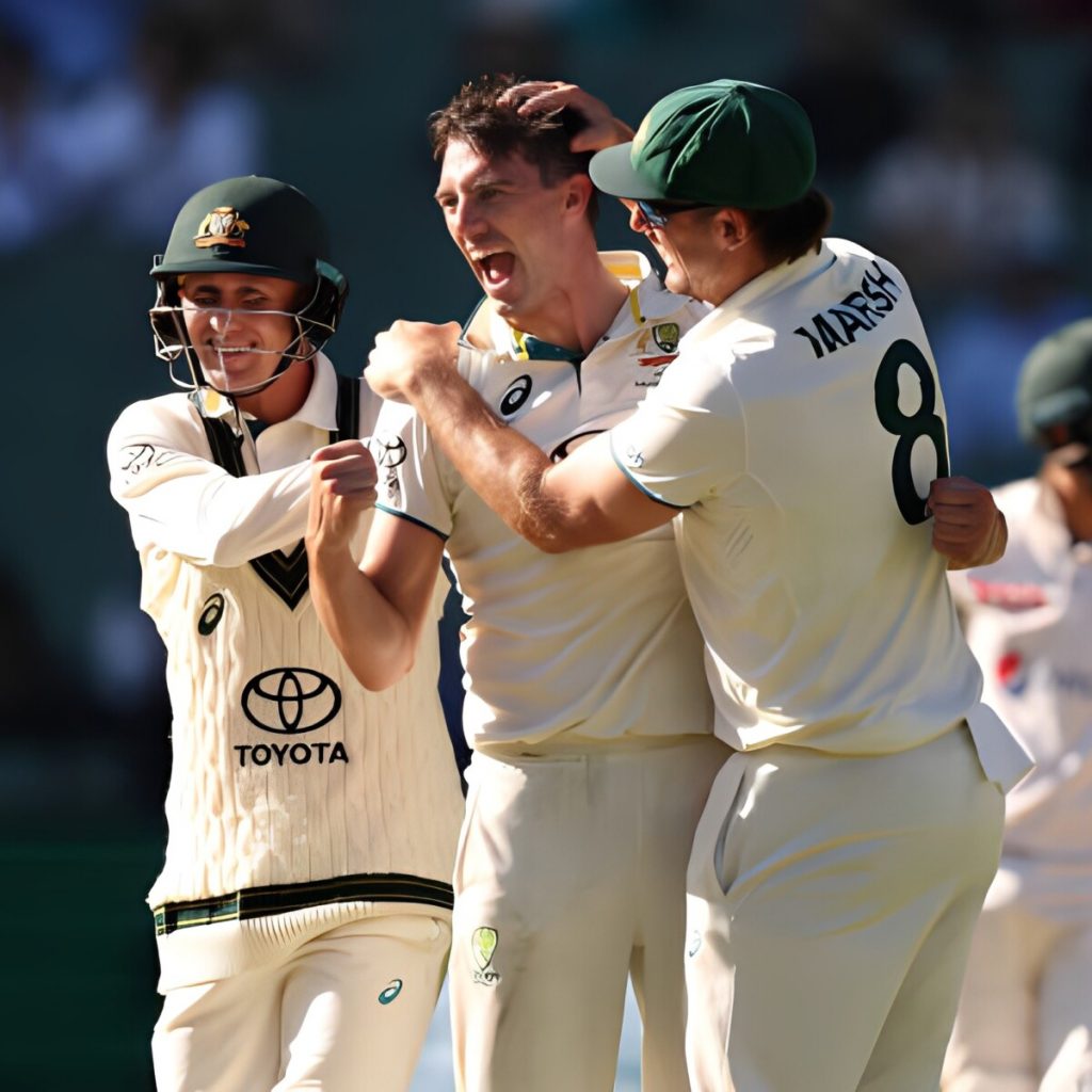 Cummins' 10-fer Wrecks Pakistan: Australia Clinches Series  