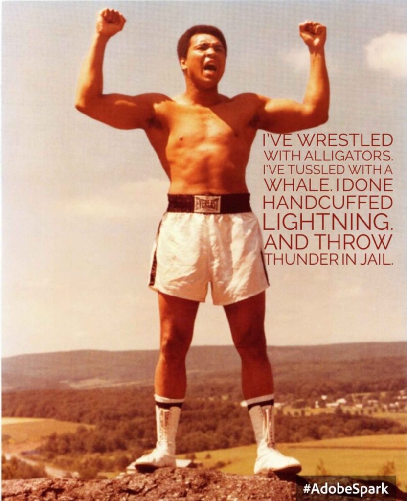 "I make medicine sick" 19 Inspiring Muhammad Ali Quotes  