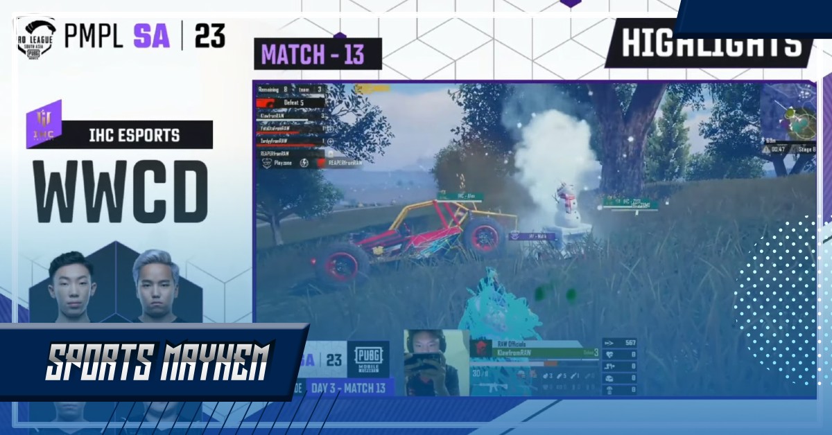 PMPL साउथ एशिया 2023: तीसरे दिन Stalwart ने लगाई बड़ी छलांग  