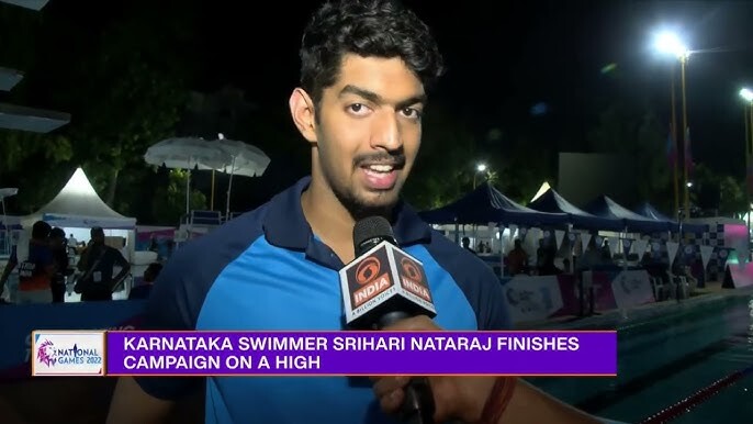 Indian Swimmer, Srihari Nataraj Biography  