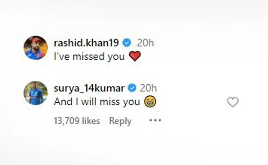 Suryakumar & Rashid's Bromance Goes Viral On Internet  