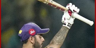 Nitish Rana fined: KKR कप्तान पर लगा 24 लाख का जुर्माना  