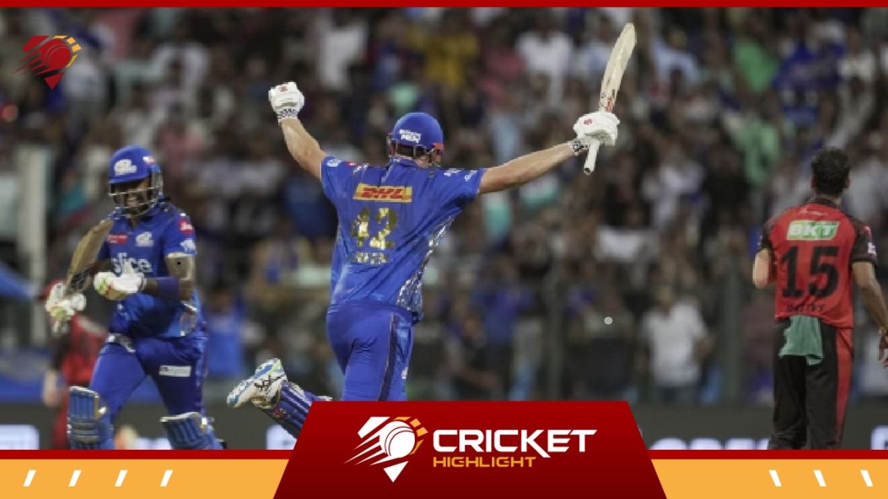 MI vs SRH: ग्रीन ने MI को अंतिम प्लेऑफ के लिए जिंदा रखा  