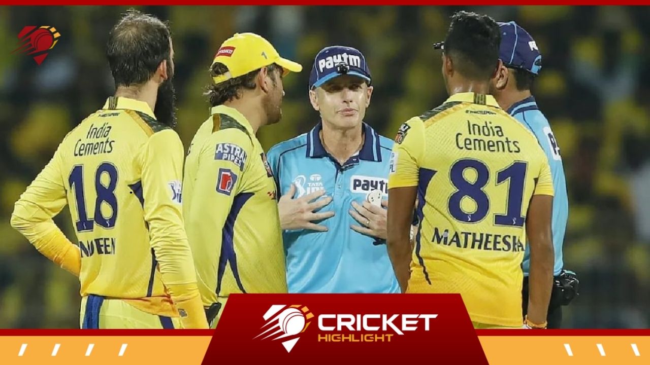 MS Dhoni Controversy: एमएस धोनी ने अंपायर से बहस क्यों की?  