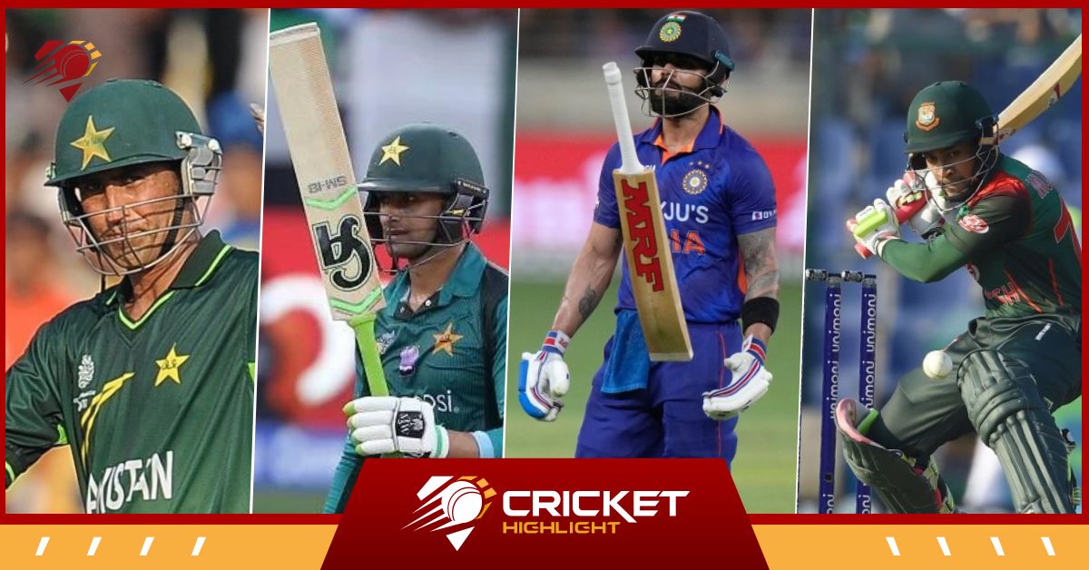 Asia Cup में Top 5 highest individual scores क्या है?  