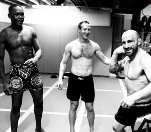 Meta CEO Mark Zuckerberg trains with UFC stars  