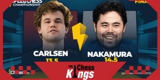 स्पीड चैम्पीयनशिप 2022 के फाइनल में नाकामुरा ने दी कार्लसन को मात  