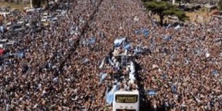Argentina के वर्ल्ड कप परेड को किया गया रद्ध  