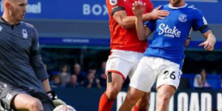 Nottingham forest बनाम everton का मुकाबला हुआ ड्रॉ  