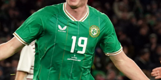 Ireland ने latvia को 3-2 से हराया  