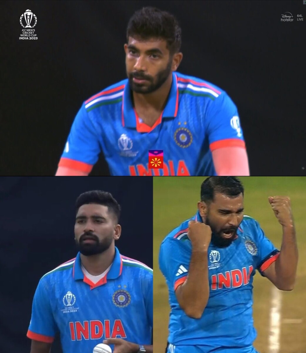 Siraj, Shami’s spell take India to CWC 2023 Semi-final  