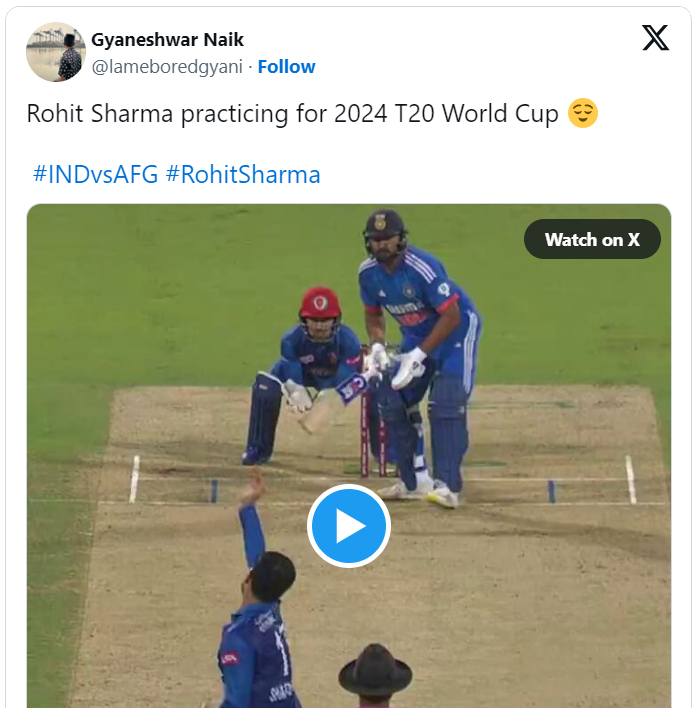 IND vs AFG 3rd T20I: Hitman is back with a bang  