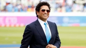 Cricketer Sachin Tendulkar seen batting in serene Kashmir  