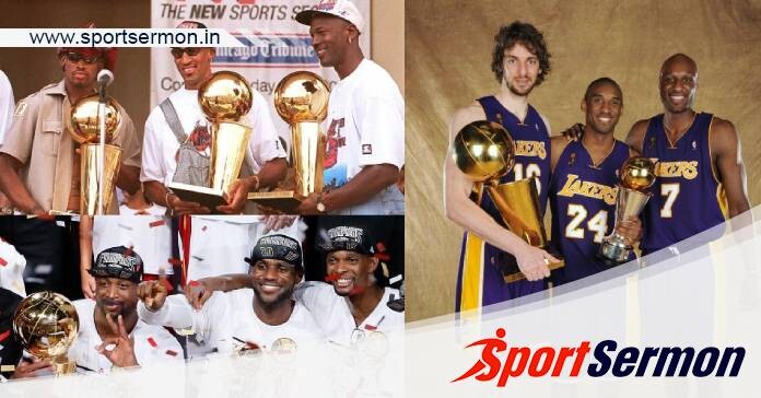 10 Most Incredible Trios in the History of NBA  