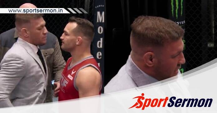 The Ultimate Fighter 31: Conor face offs Chandler  